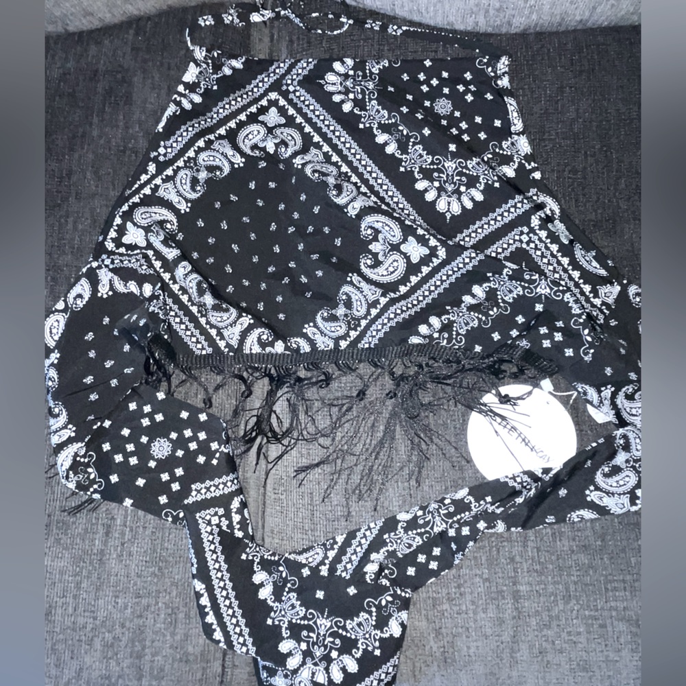 Shein bandana top